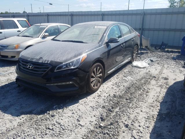 Photo 1 VIN: 5NPE34AF7HH485050 - HYUNDAI SONATA 