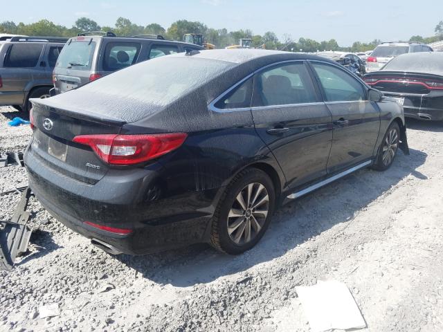 Photo 3 VIN: 5NPE34AF7HH485050 - HYUNDAI SONATA 