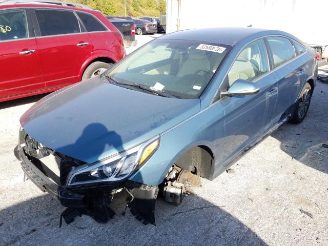 Photo 1 VIN: 5NPE34AF7HH488479 - HYUNDAI SONATA SPO 