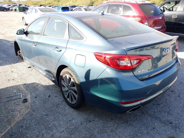 Photo 2 VIN: 5NPE34AF7HH488479 - HYUNDAI SONATA SPO 