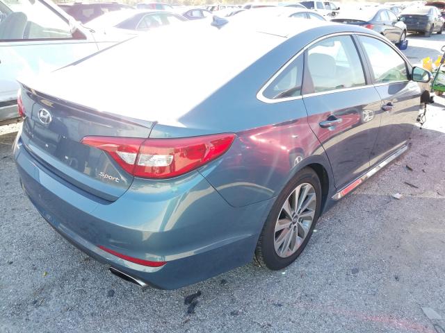 Photo 3 VIN: 5NPE34AF7HH488479 - HYUNDAI SONATA SPO 