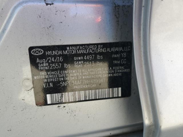 Photo 12 VIN: 5NPE34AF7HH489941 - HYUNDAI SONATA SPO 