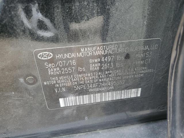 Photo 11 VIN: 5NPE34AF7HH495352 - HYUNDAI SONATA SPO 