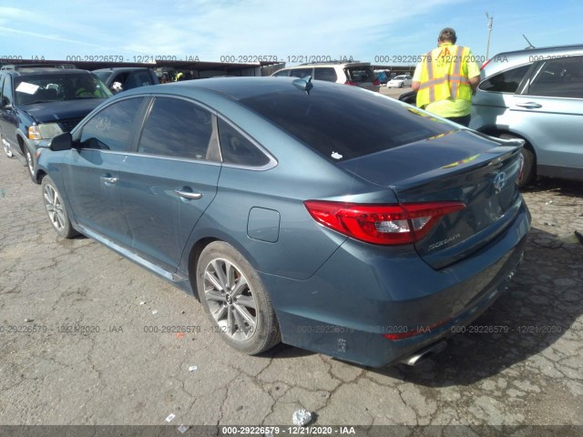 Photo 2 VIN: 5NPE34AF7HH495383 - HYUNDAI SONATA 