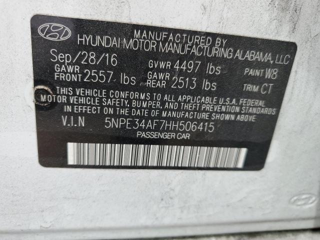 Photo 9 VIN: 5NPE34AF7HH506415 - HYUNDAI SONATA SPO 