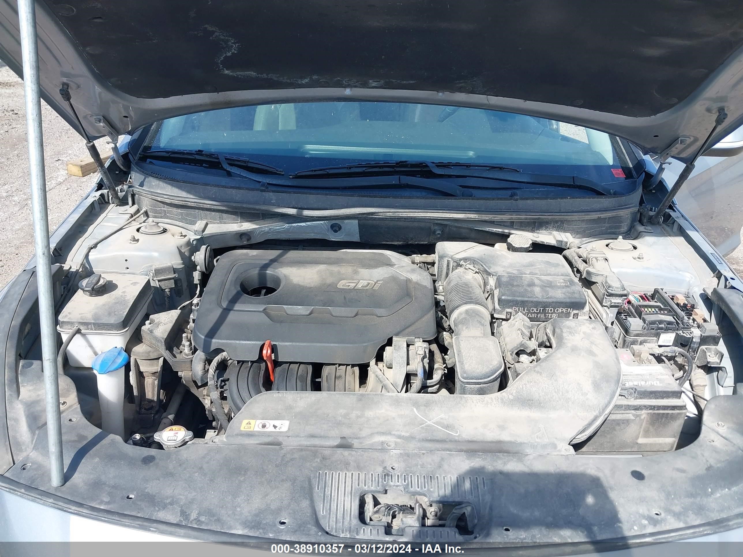 Photo 9 VIN: 5NPE34AF7HH512537 - HYUNDAI SONATA 