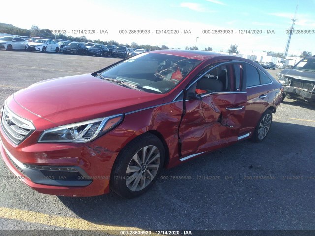 Photo 1 VIN: 5NPE34AF7HH513204 - HYUNDAI SONATA 