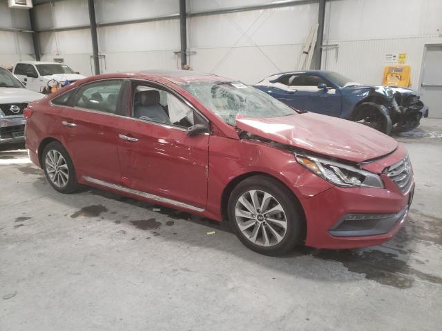 Photo 3 VIN: 5NPE34AF7HH522615 - HYUNDAI SONATA SPO 