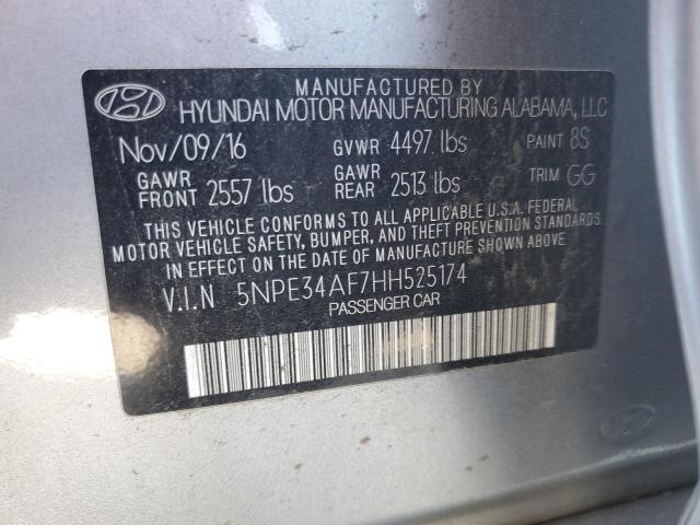 Photo 11 VIN: 5NPE34AF7HH525174 - HYUNDAI SONATA 