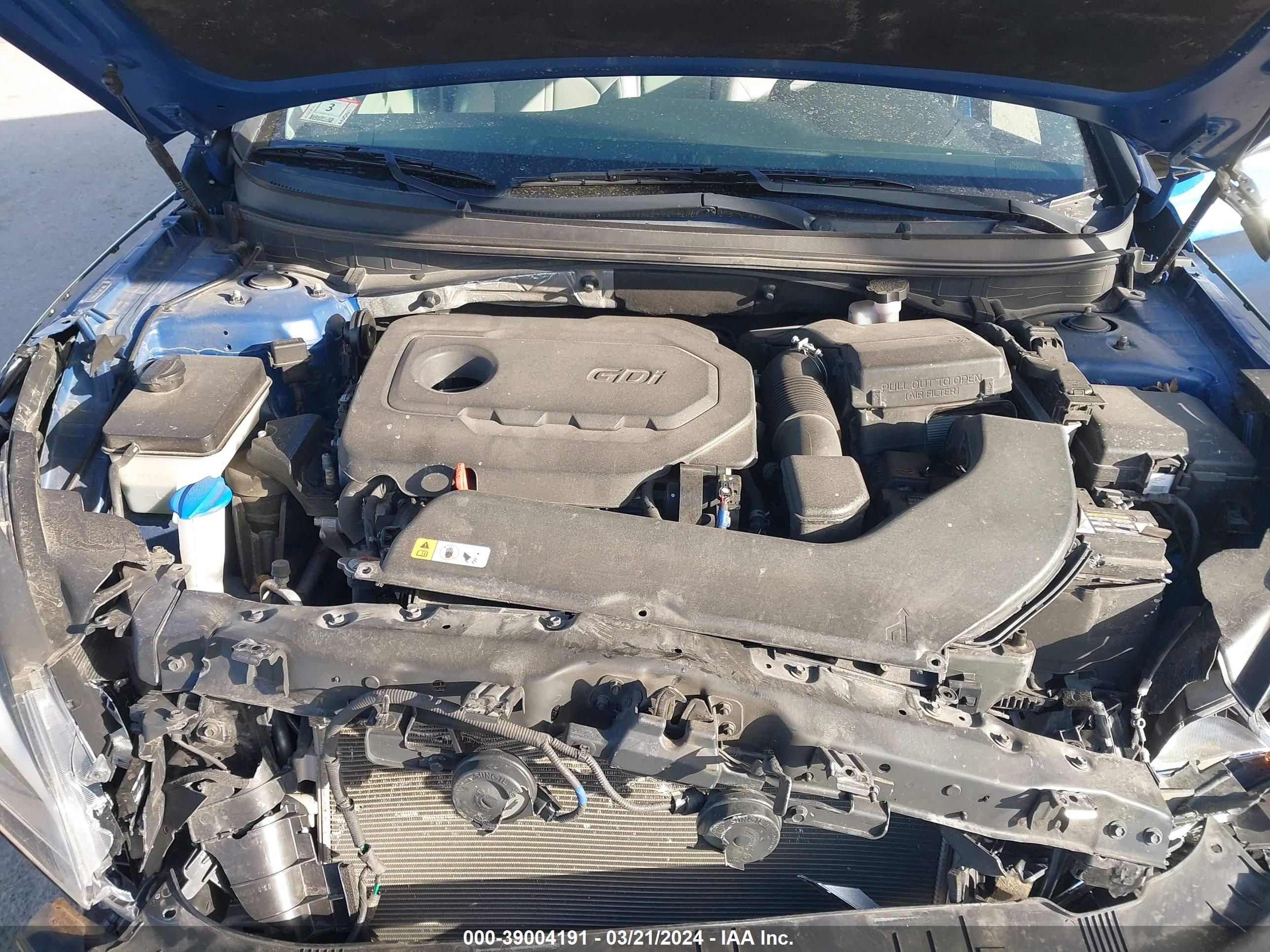 Photo 9 VIN: 5NPE34AF7HH556859 - HYUNDAI SONATA 