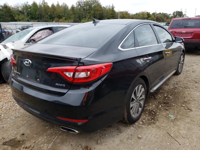 Photo 3 VIN: 5NPE34AF7HH558143 - HYUNDAI SONATA SPO 