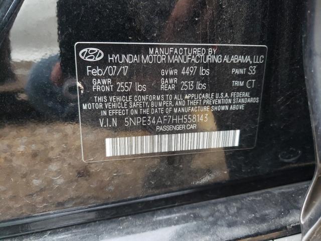 Photo 9 VIN: 5NPE34AF7HH558143 - HYUNDAI SONATA SPO 