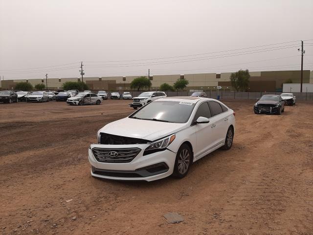 Photo 1 VIN: 5NPE34AF7HH558224 - HYUNDAI SONATA SPO 