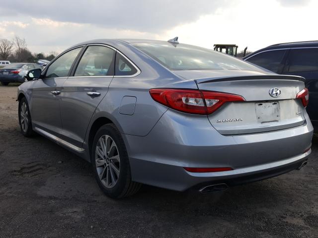 Photo 2 VIN: 5NPE34AF7HH576870 - HYUNDAI SONATA SPO 