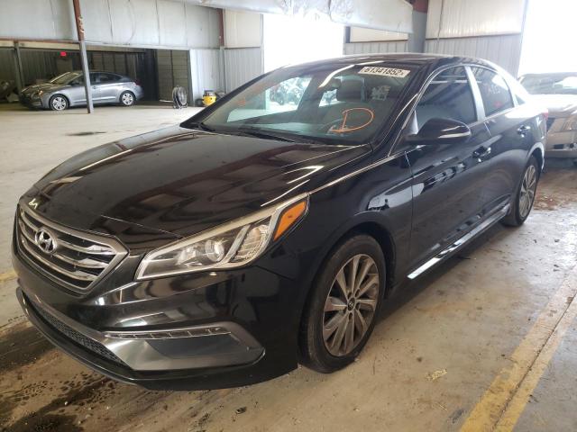 Photo 1 VIN: 5NPE34AF7HH577825 - HYUNDAI SONATA SPO 