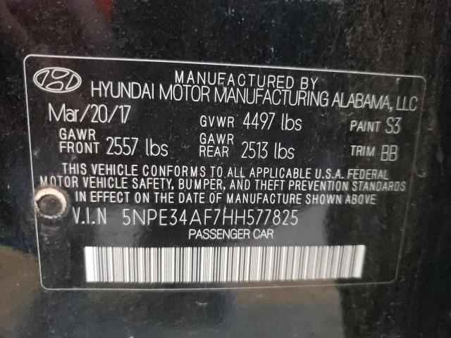 Photo 9 VIN: 5NPE34AF7HH577825 - HYUNDAI SONATA SPO 