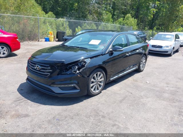 Photo 1 VIN: 5NPE34AF7HH582569 - HYUNDAI SONATA 