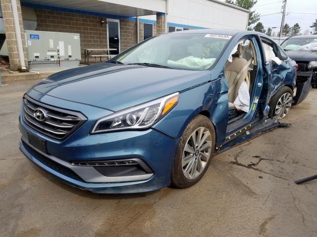 Photo 1 VIN: 5NPE34AF7HH590560 - HYUNDAI SONATA SPO 