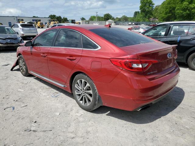 Photo 1 VIN: 5NPE34AF7HH593765 - HYUNDAI SONATA 