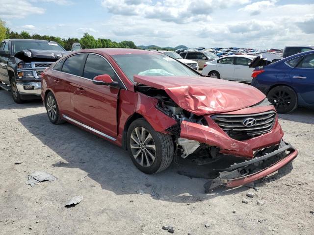 Photo 3 VIN: 5NPE34AF7HH593765 - HYUNDAI SONATA 