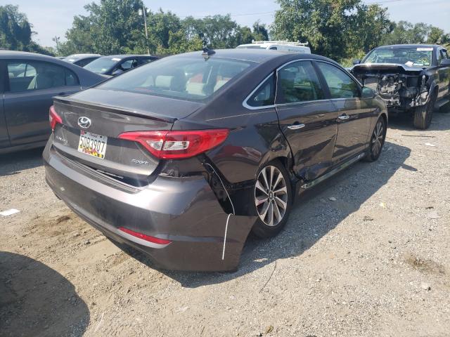 Photo 3 VIN: 5NPE34AF7HH595936 - HYUNDAI SONATA SPO 