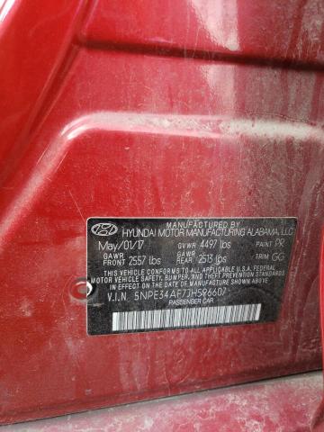 Photo 11 VIN: 5NPE34AF7JH596607 - HYUNDAI SONATA SPO 