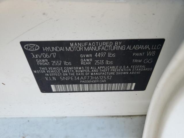 Photo 11 VIN: 5NPE34AF7JH612532 - HYUNDAI SONATA SPO 