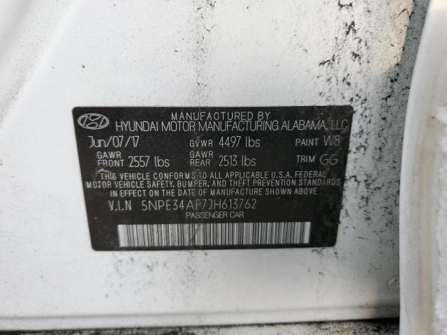 Photo 11 VIN: 5NPE34AF7JH613762 - HYUNDAI SONATA SPO 