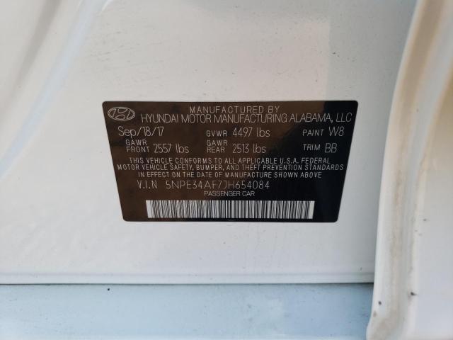 Photo 11 VIN: 5NPE34AF7JH654084 - HYUNDAI SONATA 