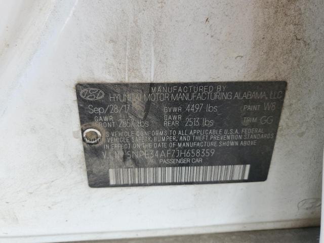 Photo 11 VIN: 5NPE34AF7JH658359 - HYUNDAI SONATA 