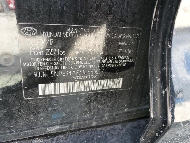 Photo 11 VIN: 5NPE34AF7JH660807 - HYUNDAI SONATA SPO 