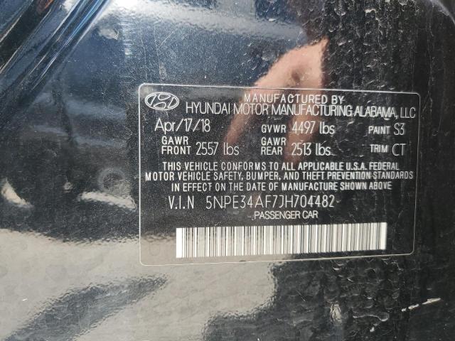 Photo 11 VIN: 5NPE34AF7JH704482 - HYUNDAI SONATA 