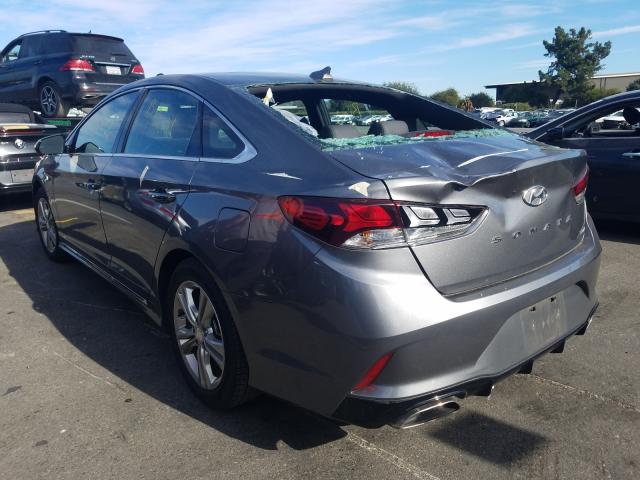 Photo 2 VIN: 5NPE34AF7JH705034 - HYUNDAI SONATA SPO 