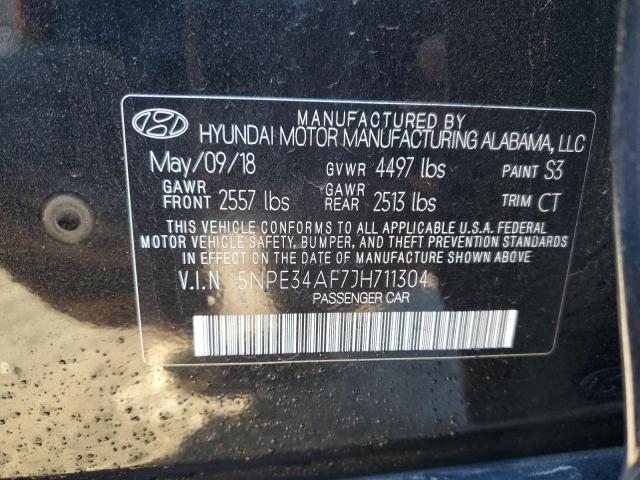 Photo 11 VIN: 5NPE34AF7JH711304 - HYUNDAI SONATA SPO 