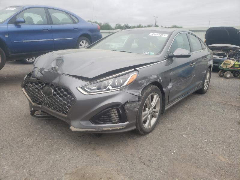 Photo 1 VIN: 5NPE34AF7JH726398 - HYUNDAI SONATA 