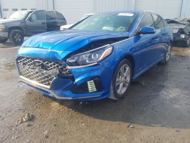 Photo 1 VIN: 5NPE34AF7KH733496 - HYUNDAI SONATA LIM 