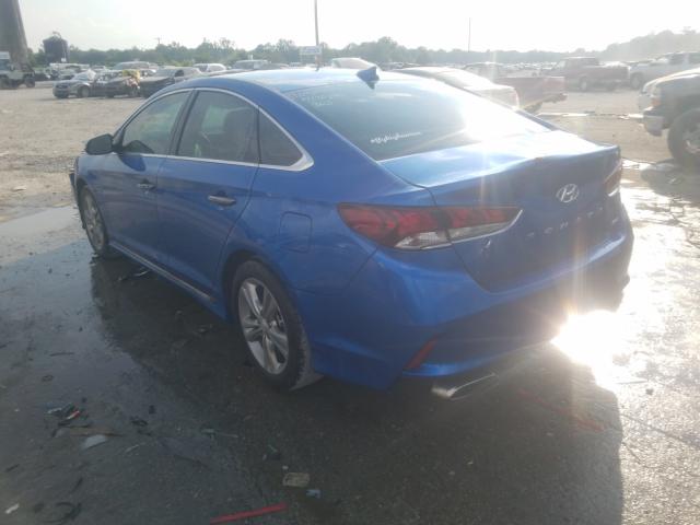 Photo 2 VIN: 5NPE34AF7KH733496 - HYUNDAI SONATA LIM 