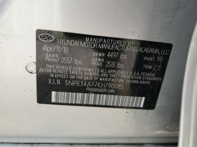 Photo 12 VIN: 5NPE34AF7KH790085 - HYUNDAI SONATA LIM 