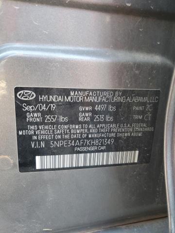 Photo 12 VIN: 5NPE34AF7KH821349 - HYUNDAI SONATA LIM 