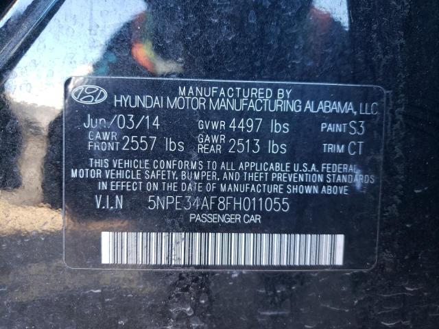 Photo 9 VIN: 5NPE34AF8FH011055 - HYUNDAI SONATA SPO 