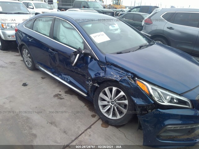 Photo 5 VIN: 5NPE34AF8FH020824 - HYUNDAI SONATA 