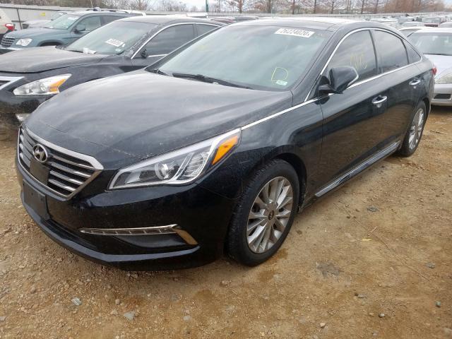 Photo 1 VIN: 5NPE34AF8FH024453 - HYUNDAI SONATA 