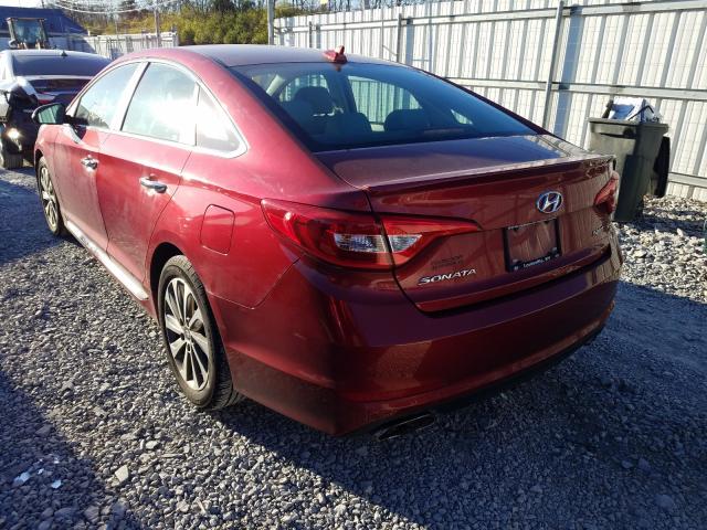 Photo 2 VIN: 5NPE34AF8FH045691 - HYUNDAI SONATA SPO 