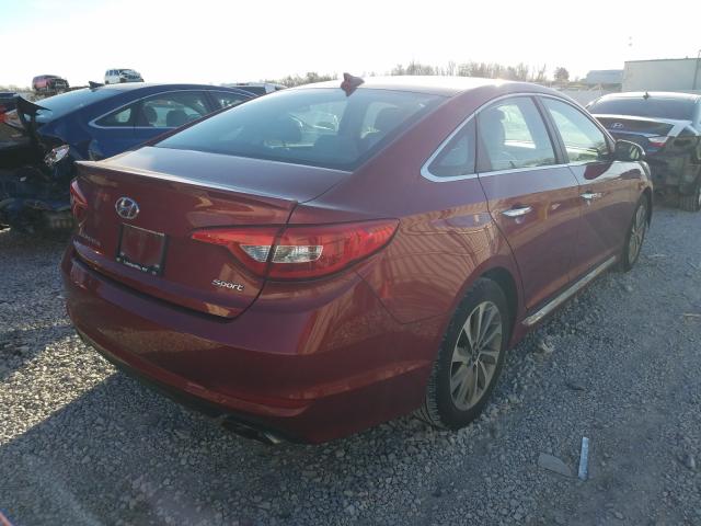 Photo 3 VIN: 5NPE34AF8FH045691 - HYUNDAI SONATA SPO 