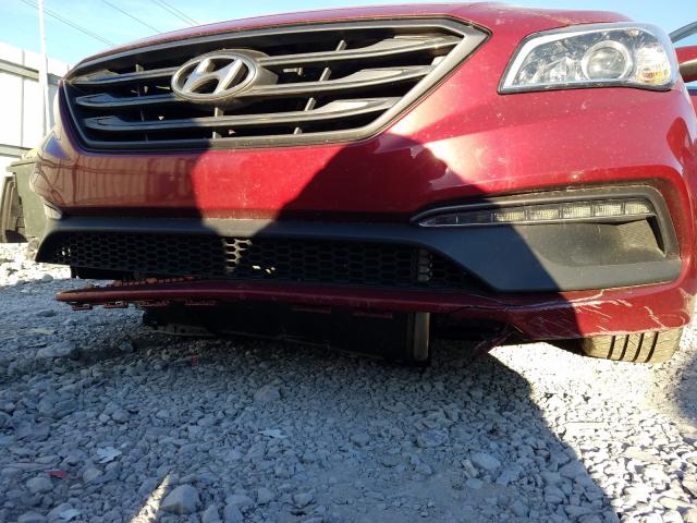 Photo 8 VIN: 5NPE34AF8FH045691 - HYUNDAI SONATA SPO 