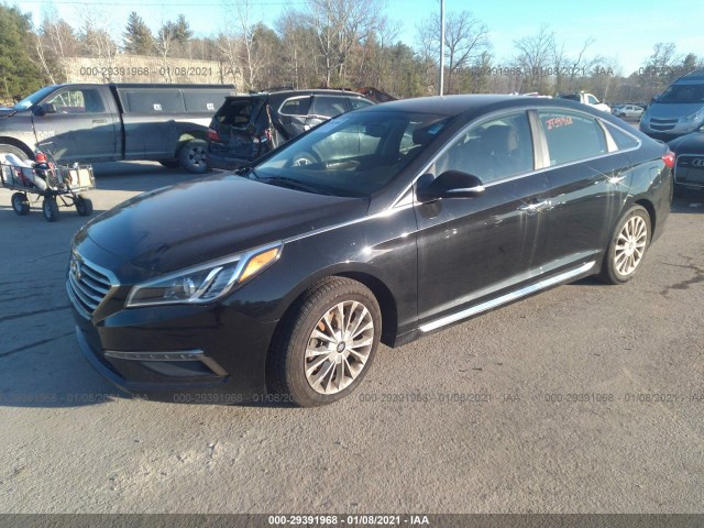 Photo 1 VIN: 5NPE34AF8FH046713 - HYUNDAI SONATA 