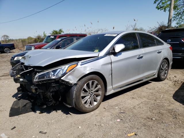 Photo 1 VIN: 5NPE34AF8FH061695 - HYUNDAI SONATA SPO 