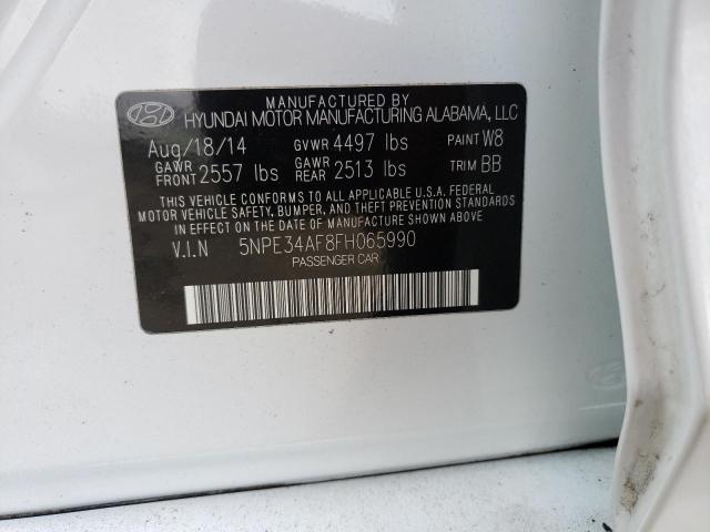 Photo 11 VIN: 5NPE34AF8FH065990 - HYUNDAI SONATA SPO 