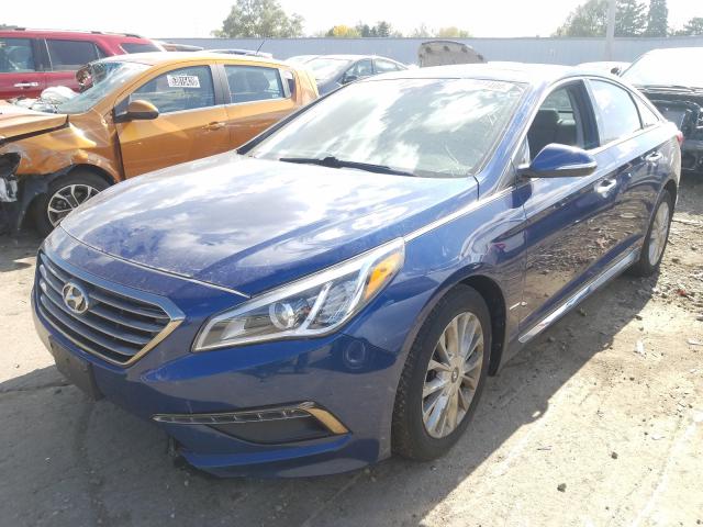 Photo 1 VIN: 5NPE34AF8FH073040 - HYUNDAI SONATA 