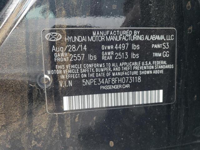 Photo 11 VIN: 5NPE34AF8FH073118 - HYUNDAI SONATA 